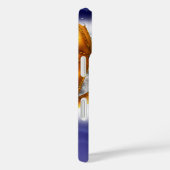 Gouden Draak Mythisch Fantasie Wezen Paarse Lucht Case-Mate iPhone Case (Achterkant / Rechts)