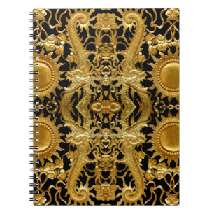 gouden draak notitieboek
