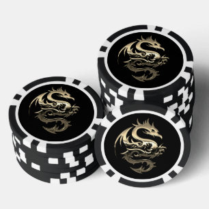 Gouden Draak Pokerchip