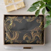 Gouden Draak Tissuepapier (Geschenk)