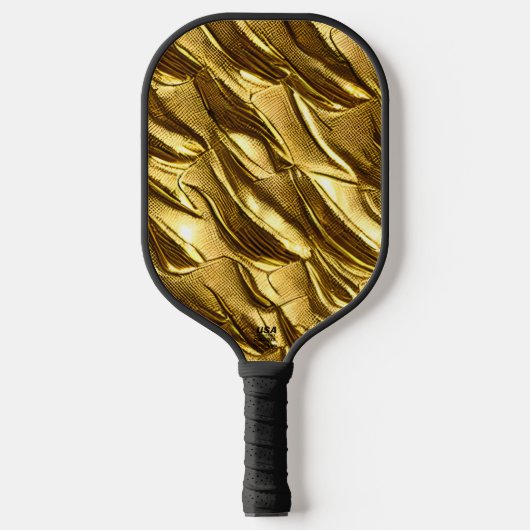 Gouden Dragon schaal Pickleball Paddle (Voorkant)