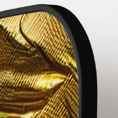 Gouden Dragon schaal Pickleball Paddle (Links Detail)