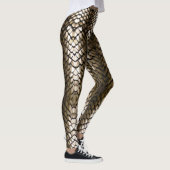 gouden drakenschalen leggings (Rechts)