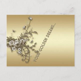 Gouden Dromen Briefkaart
