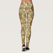 GOUDEN DRUIVENWIJN LEGGINGS (Achterkant)