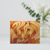 Gouden Duo Briefkaart (Staand voorkant)