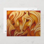 Gouden Duo Briefkaart (Voorkant / Achterkant)