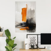 Gouden Eclipse Poster (Thuiskantoor)