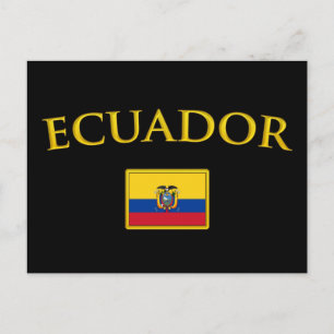 Gouden Ecuador Briefkaart