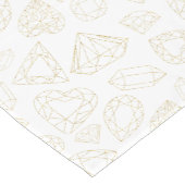 Gouden Edelsteen Verjaardag Feest Tafelloper (Hoek)