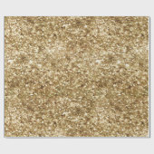 Gouden Eenhoorn Sparkle Cadeaupapier (Vlak)