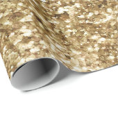 Gouden Eenhoorn Sparkle Cadeaupapier (Rol Hoek)