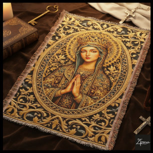 Gouden Eerbiedige Maagd Maria Deken