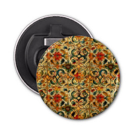 Gouden Eeuw Botanisch Button Flesopener