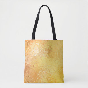 Gouden Elegantie: Abstracte luxe achtergrond Draagtas