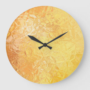 Gouden Elegantie: Abstracte luxe achtergrond Grote Klok