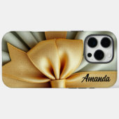 Gouden Elegantie Case-Mate iPhone Case (Achterkant (horizontaal))