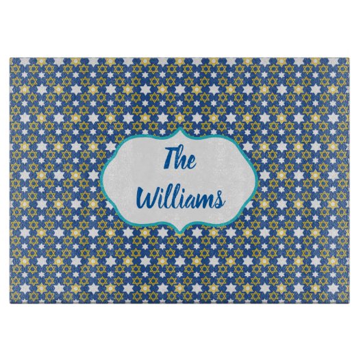 Gouden en Blauwe Ster van David Snijplank (Voorkant)