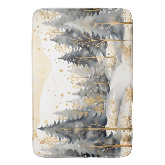 Gouden en grijze winter in het Bos Badmat (Voorkant Verticaal)