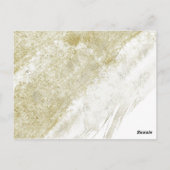 Gouden en Groene Bucket List Kaarten (Achterkant)