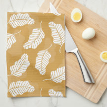 Gouden en witte bladeren