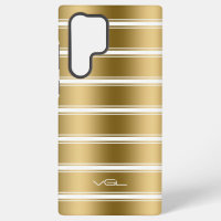 Gouden en witte strepen patroon