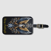 Gouden en Zilveren Adelaar Bagagelabel (Voorkant (horizontaal))