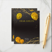 "Gouden en Zwarte Tijd Capsule Advies Kaart