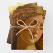 Gouden Engel Zachte Boodschapper van de Liefde Inpakpapier Vel (In situ)