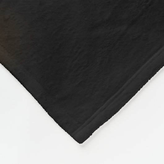 Gouden engelenvleugels op een zwarte achtergrond fleece deken (Hoek)