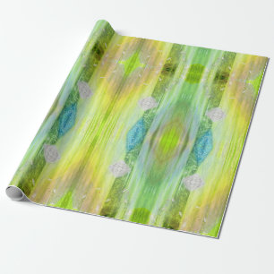 Gouden, Esoterische, Chakra Glans Cadeaupapier