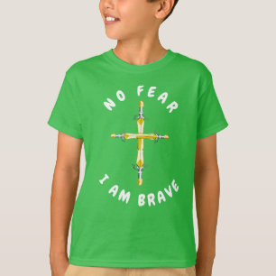 Gouden Fantasy Zwaard Kinderen T-shirt