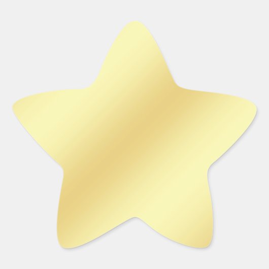 Gouden Faux Folie Sticker (Voorkant)