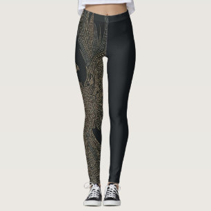 Gouden Feniks Mythe Leggings