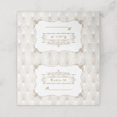 Gouden Fleur-de-lis Great Gatsby jaren 20 stijl br (Buitenkant ongevouwen)