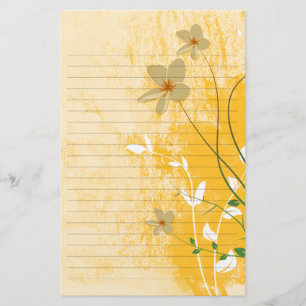 gouden florons modern design met papier