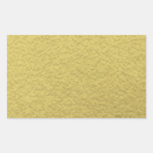Gouden folie achtergrond textuur rechthoekige sticker