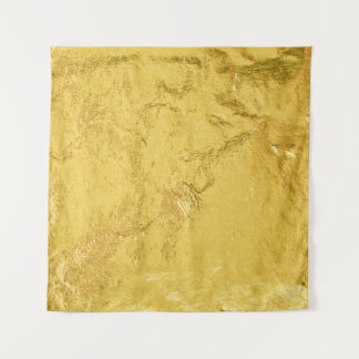Gouden folie: glanzende Abstracte textuur Wandkleed