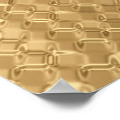 Gouden folie, glitter naadloze textuur. poster (Hoek)