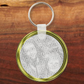 gouden foto-lijst sleutelhanger (Voorkant)