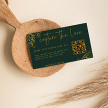  gouden franjes vangen de liefde QR-code