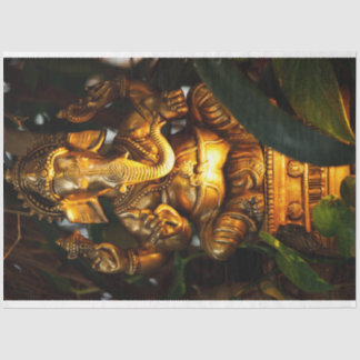 gouden ganesha - tissuepapier