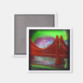 gouden gate bridge magneet (Voorkant / Achterkant)