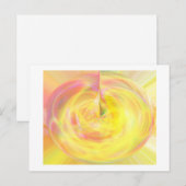 Gouden Geboorte Aankondigingskaart (Voorkant / Achterkant)