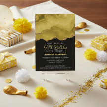 Gouden Geel Goud Glitter Waterverf