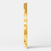 Gouden Geel Marmeren Inktpatroon Case-Mate iPhone Case (Achterkant / Rechts)