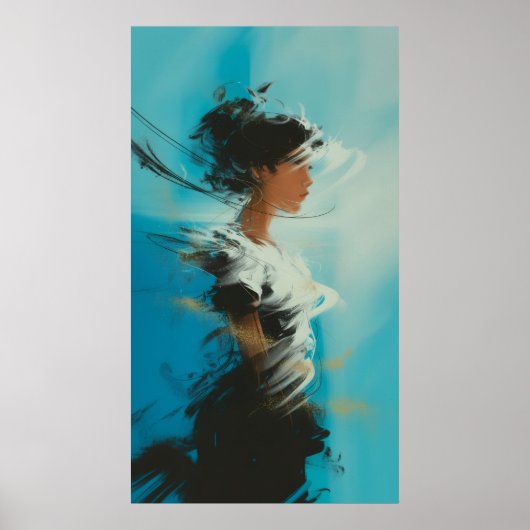 Gouden gefluister van onschuld poster (Voorkant)