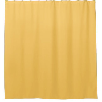 Gouden Gele Effen Kleur - 2025 Trending Kleur Douchegordijn