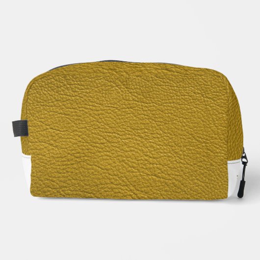 Gouden gele toilettas toilettasje (Voorkant)