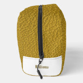 Gouden gele toilettas toilettasje (Rechts)